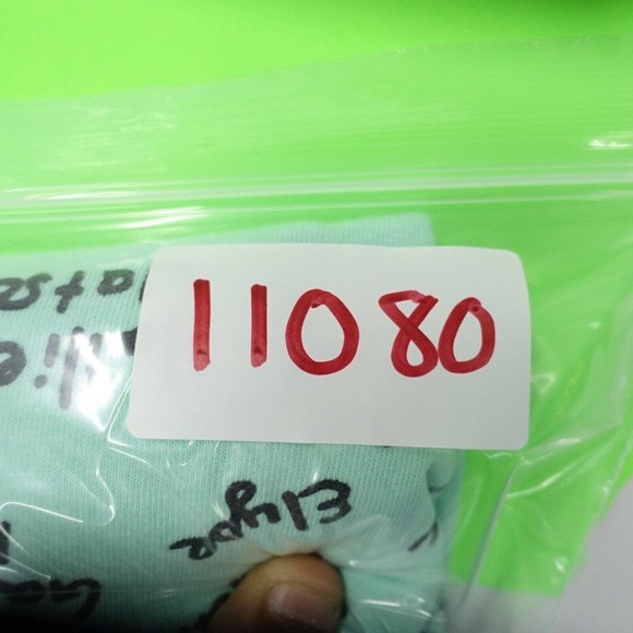 Comfort Colors T-Shirt Men's Size Medium Green Long Sleeve Crew Neck 100% Cotton - Picture 8 of 8